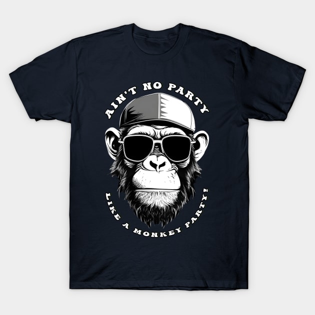 Get Funky with this Monkey T-Shirt by Toonstruction